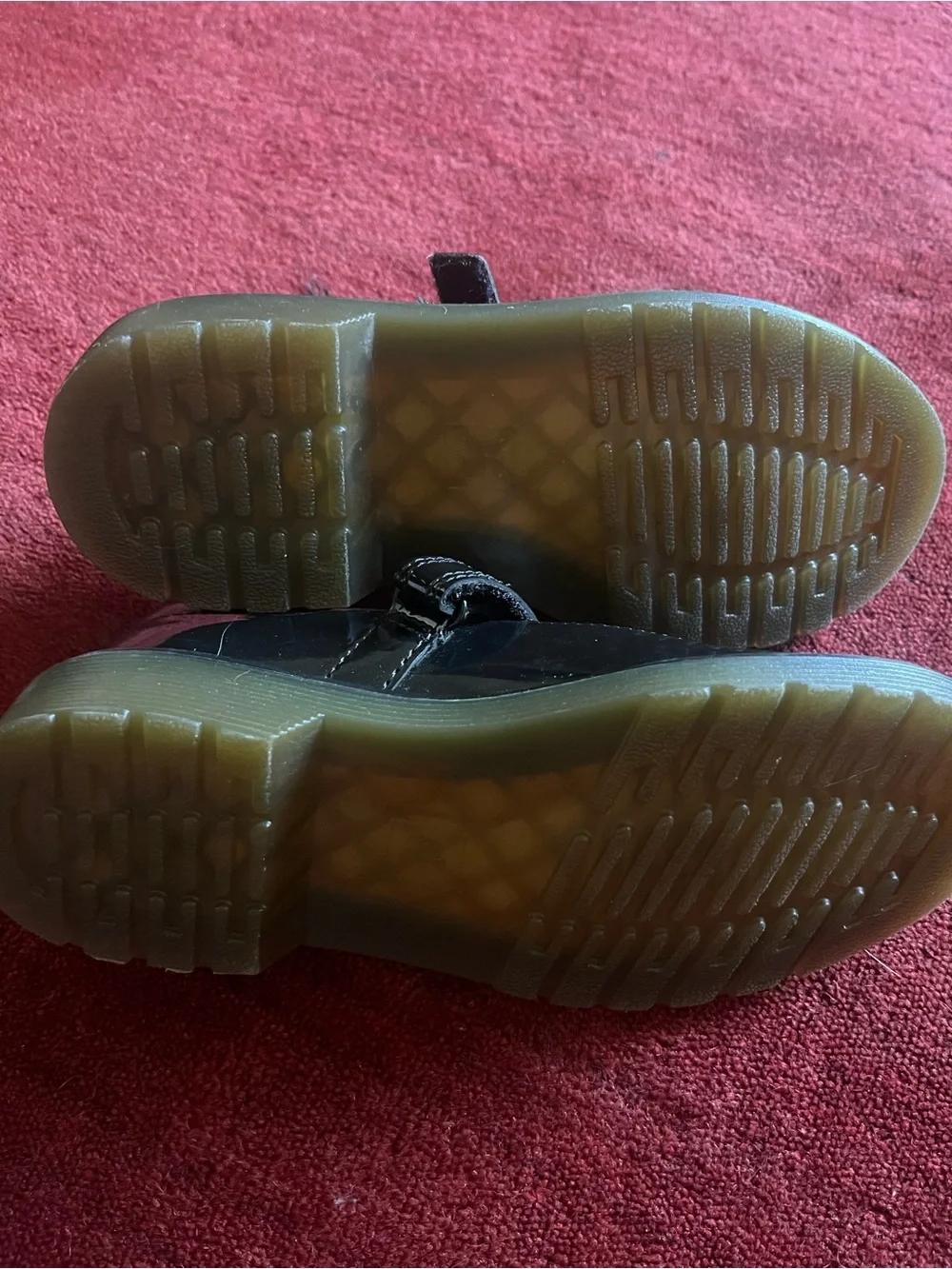 Dr. Martens glossy patent